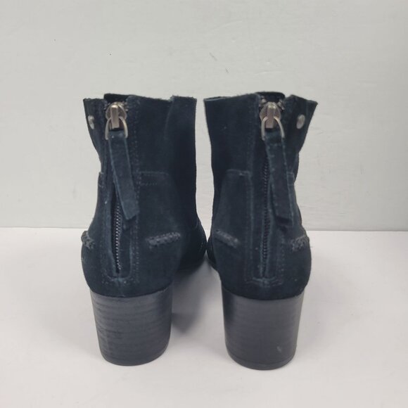 UGG Bandara Women's Black Suede Ankle Boots S/N 1095053 US Size 5.5 - Picture 4 of 9